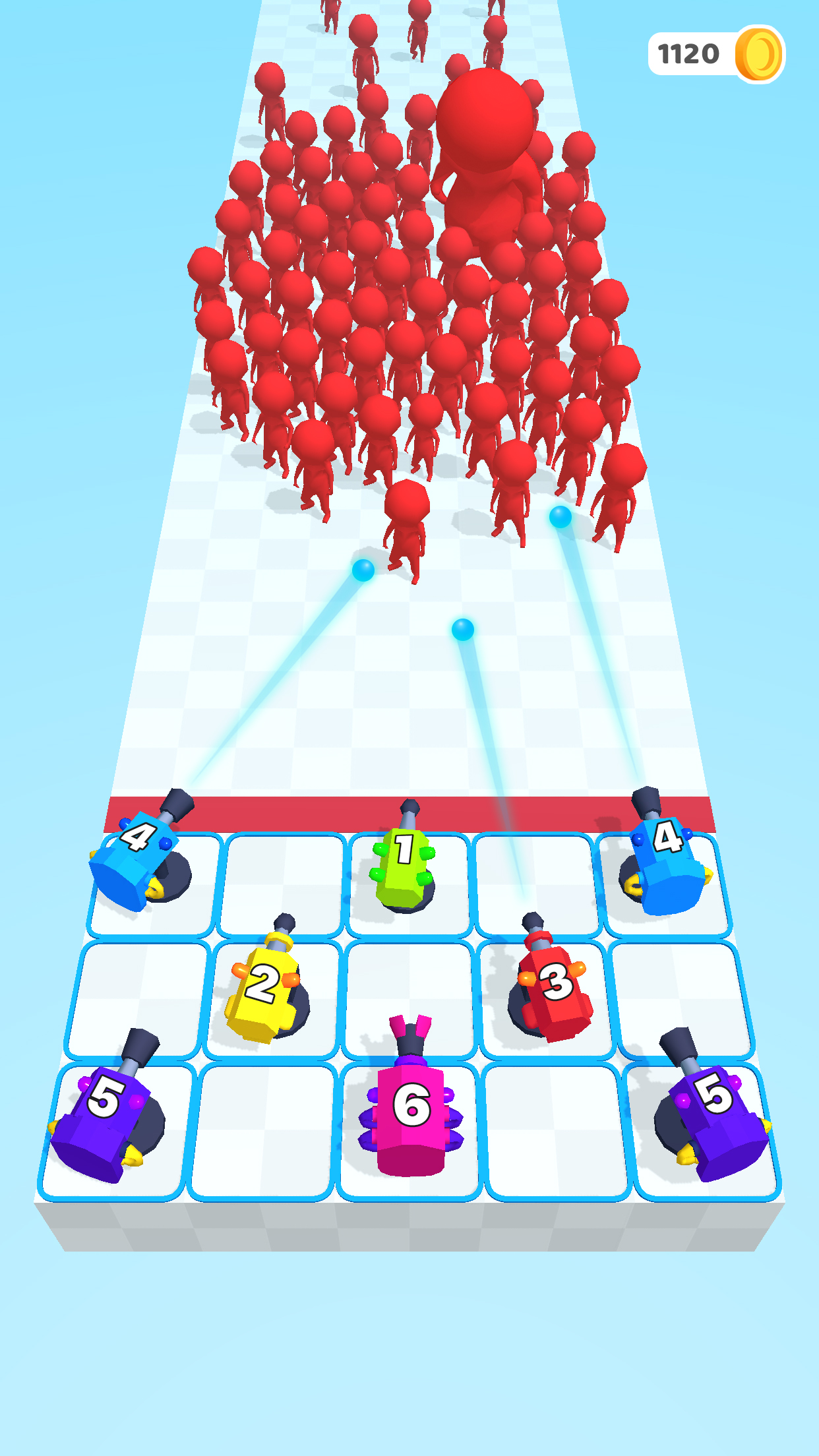 اسکرین شات 1 بازی Shooting Towers: Merge Defense