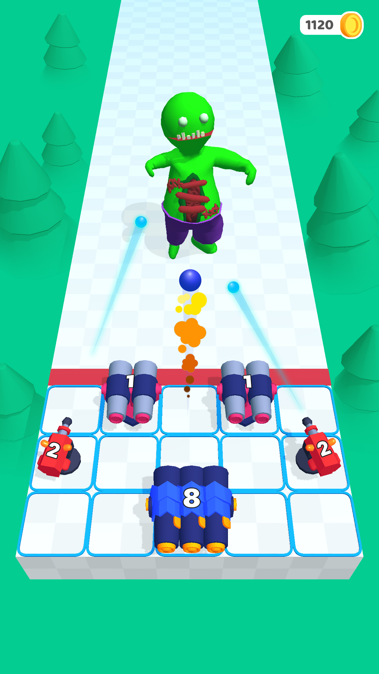 اسکرین شات 4 بازی Shooting Towers: Merge Defense