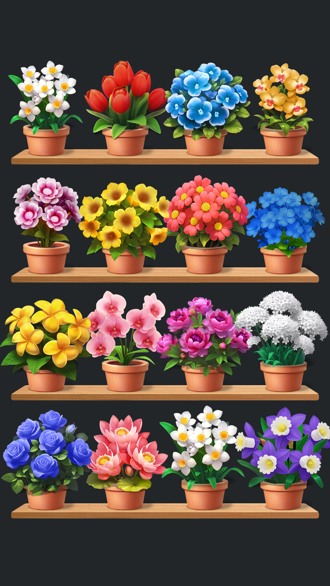 اسکرین شات 2 بازی Floral Sort 3D: Blossom Games