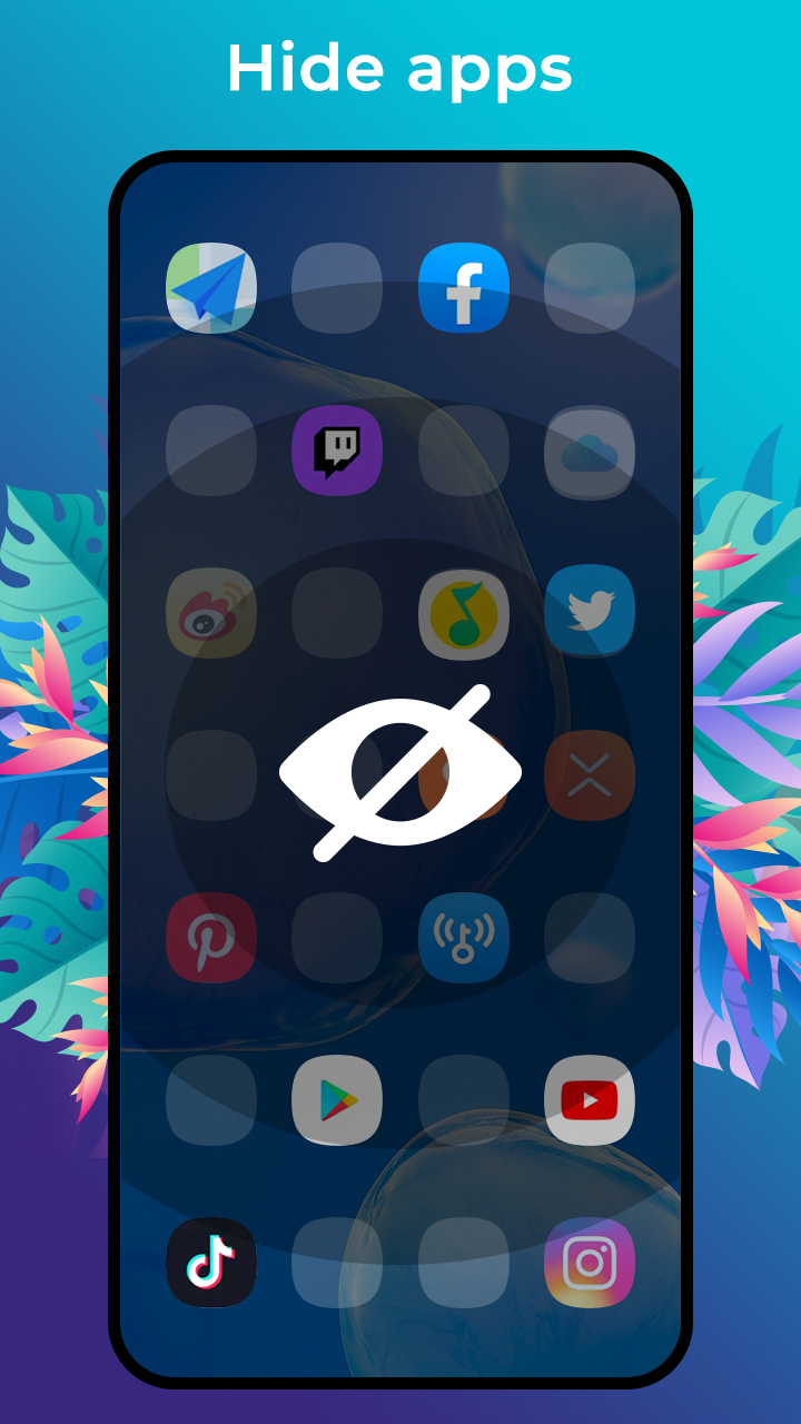 اسکرین شات 8 برنامه Flower Launcher, beauty themes
