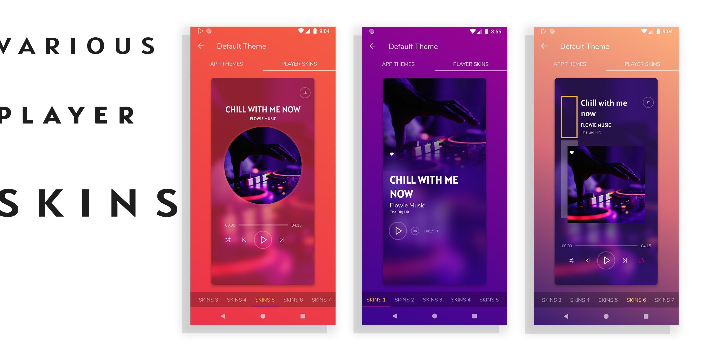 اسکرین شات 7 برنامه Flowie: Music Player