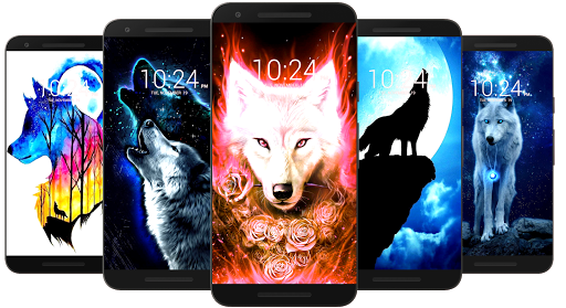 اسکرین شات 6 برنامه Wolf Wallpaper HD
