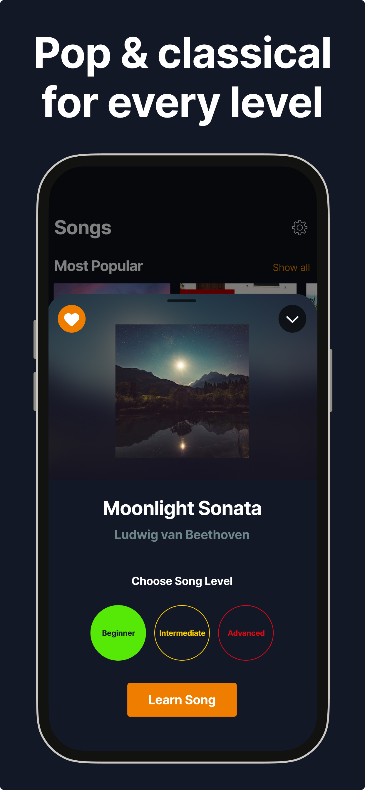اسکرین شات 4 برنامه flowkey: Learn piano