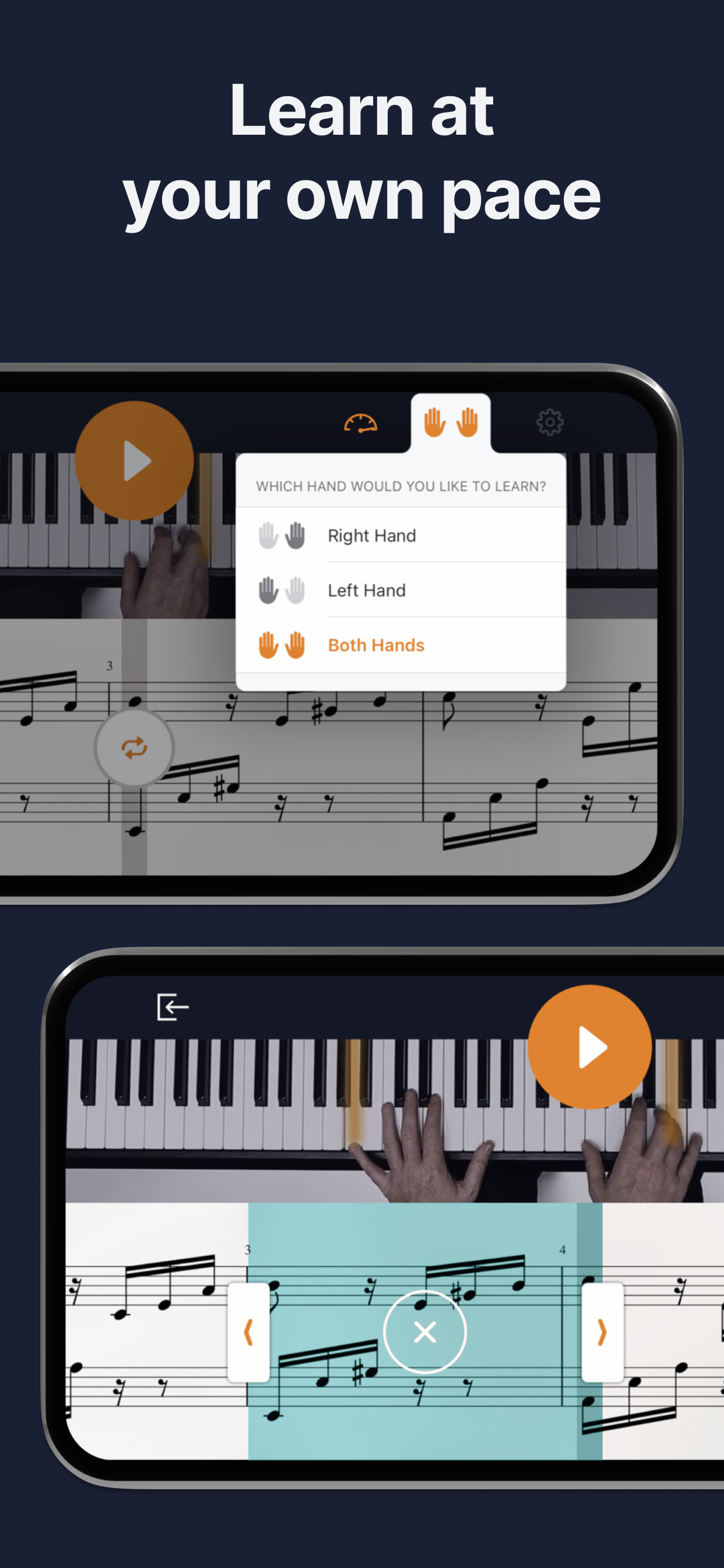 اسکرین شات 5 برنامه flowkey: Learn piano