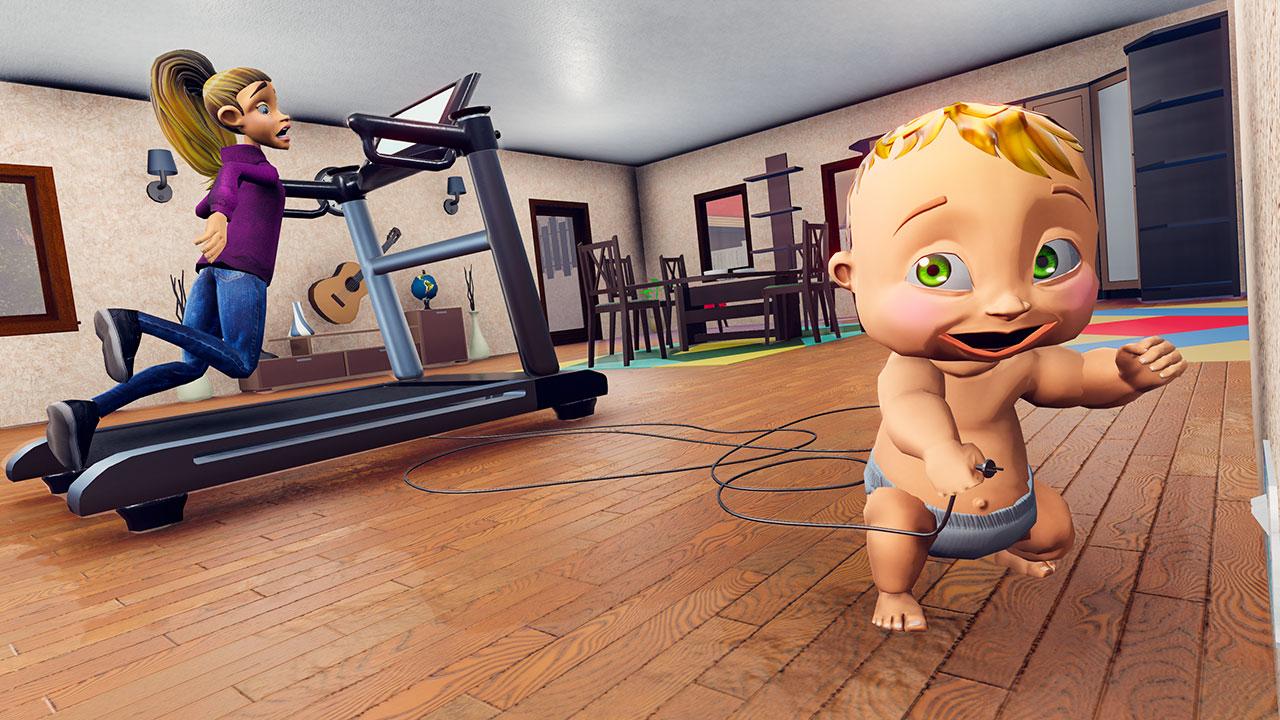 اسکرین شات 3 بازی Virtual Baby Life Simulator 3D