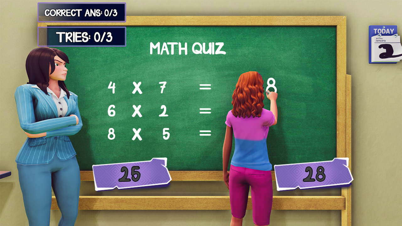 اسکرین شات 1 بازی Popular High School Girl Game