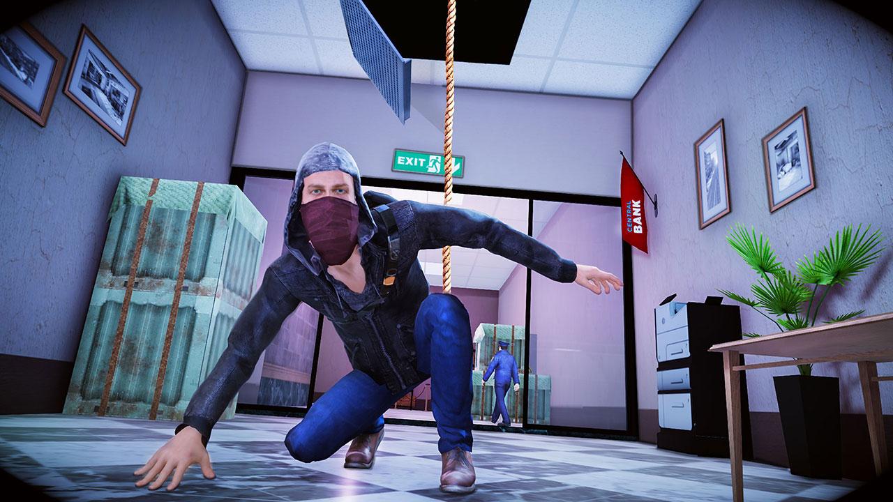 اسکرین شات 1 بازی Heist Thief Robbery Grand Bank