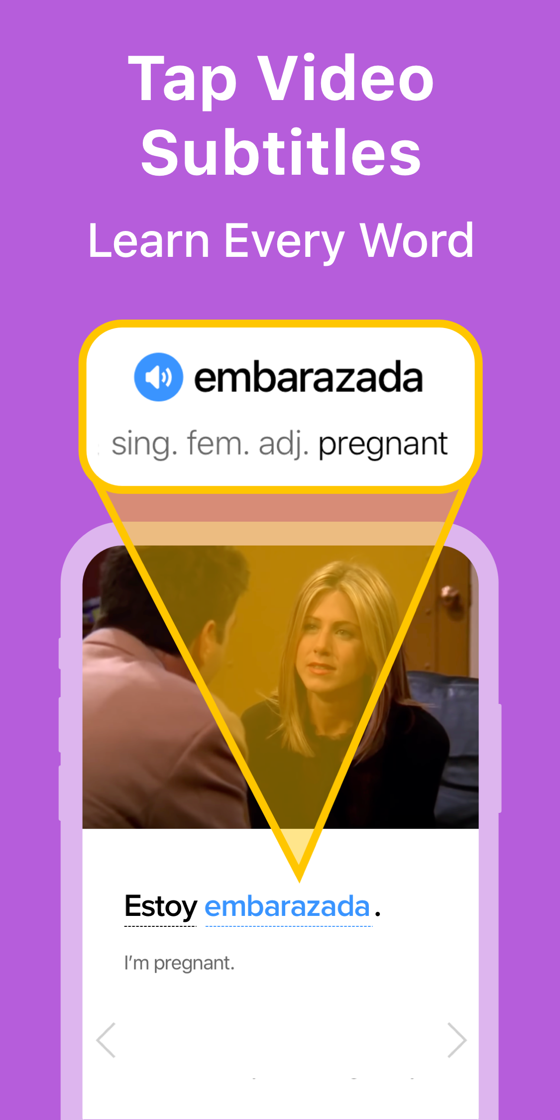 اسکرین شات 1 برنامه FluentU: Learn Language videos