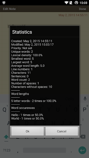 اسکرین شات 3 برنامه Classic Notes Lite - Notepad