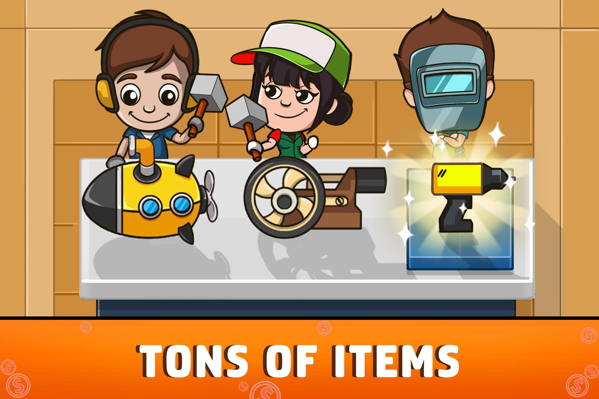 اسکرین شات 3 بازی Idle Factory Tycoon: Business!
