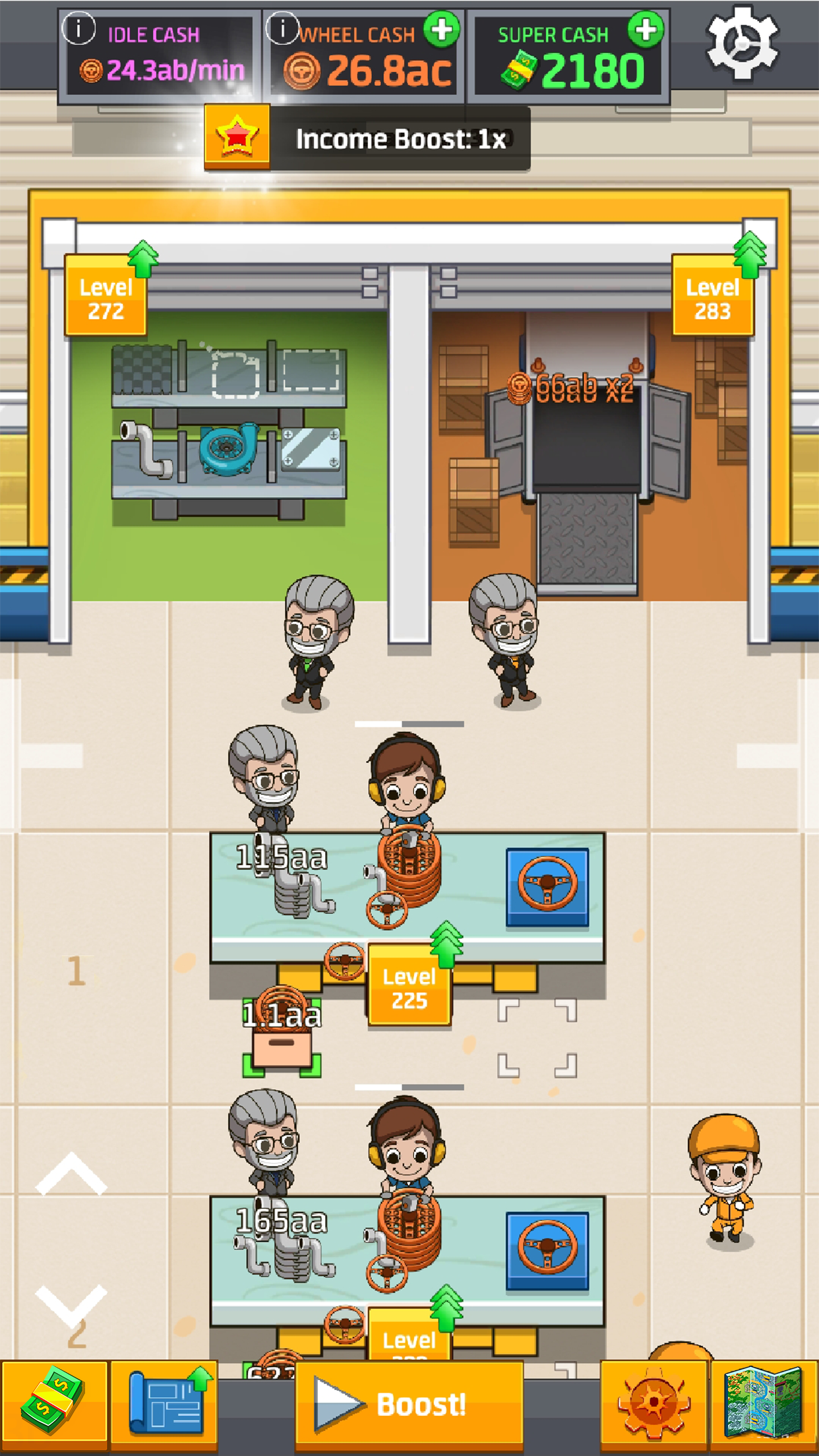 اسکرین شات 7 بازی Idle Factory Tycoon: Business!