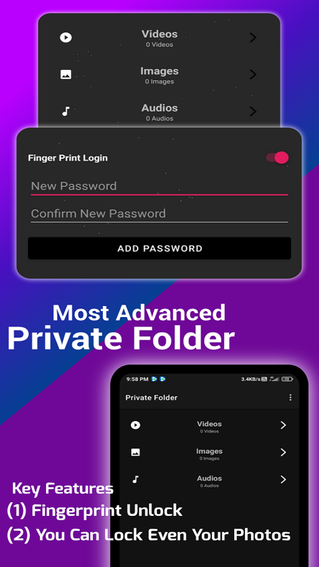 اسکرین شات 3 برنامه FLV Video Player - mVid Player