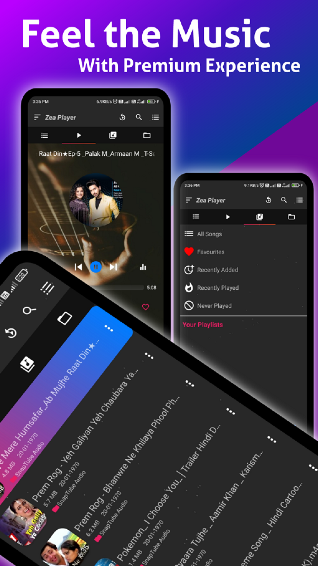 اسکرین شات 4 برنامه FLV Video Player - mVid Player