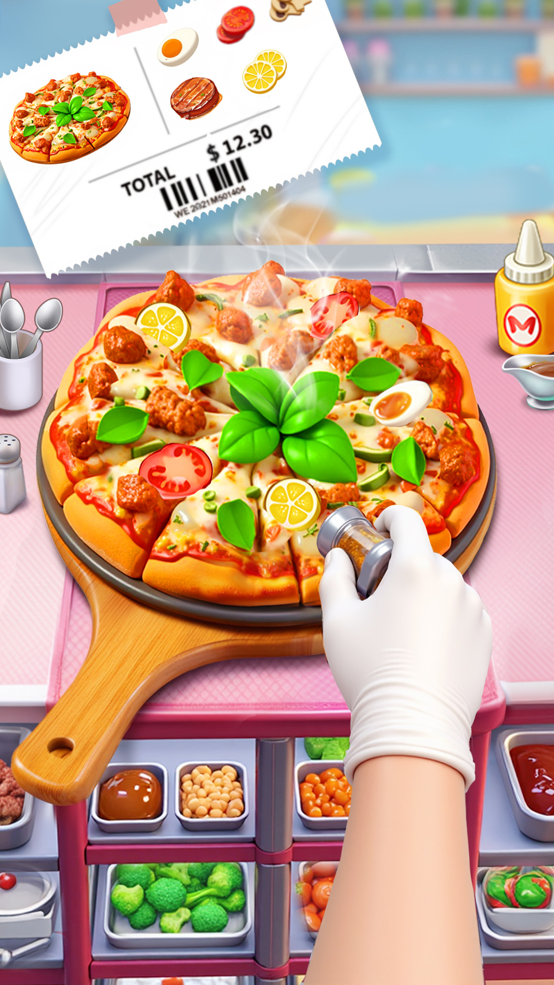 اسکرین شات 2 بازی Happy Cooking Merge™