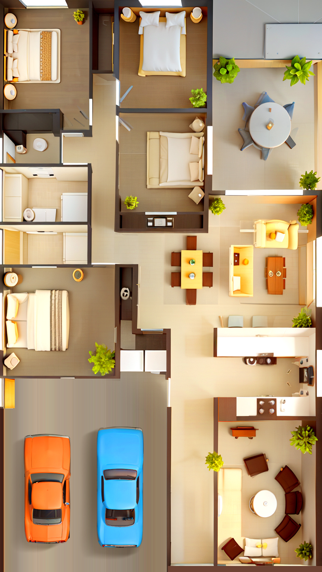 اسکرین شات 5 بازی Room Makeover