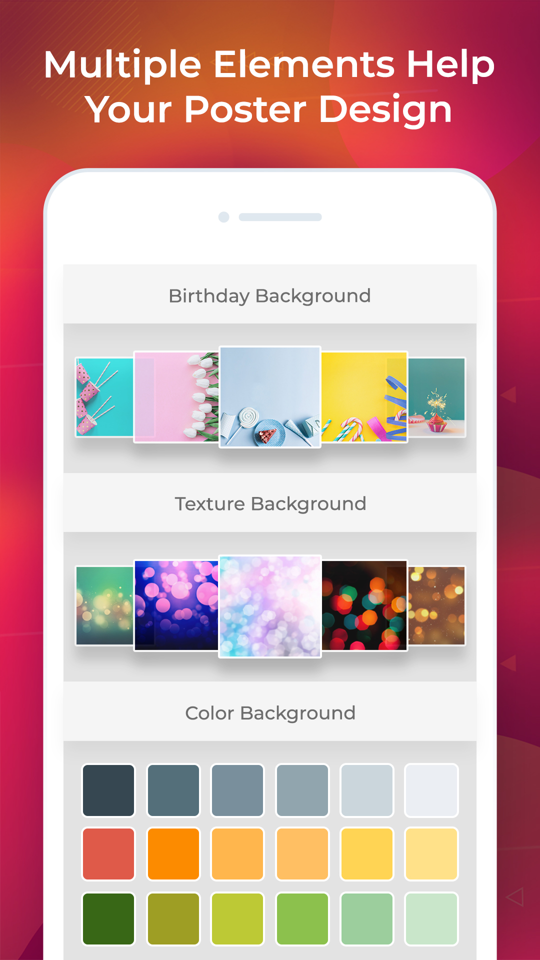 اسکرین شات 4 برنامه Poster Maker : Flyer Maker