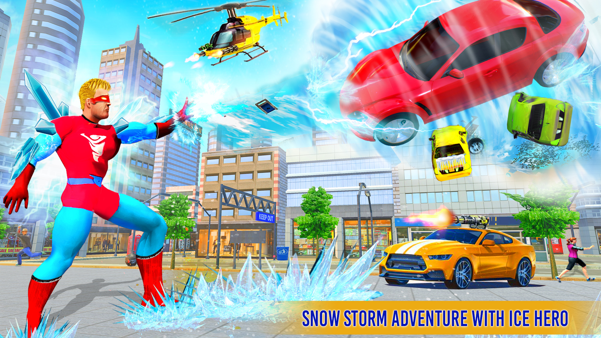اسکرین شات 2 بازی Snow storm ice hero robot game