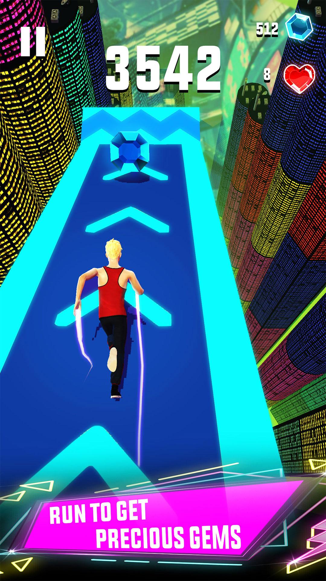 اسکرین شات 2 بازی Sky Parkour Jumper Race 3D
