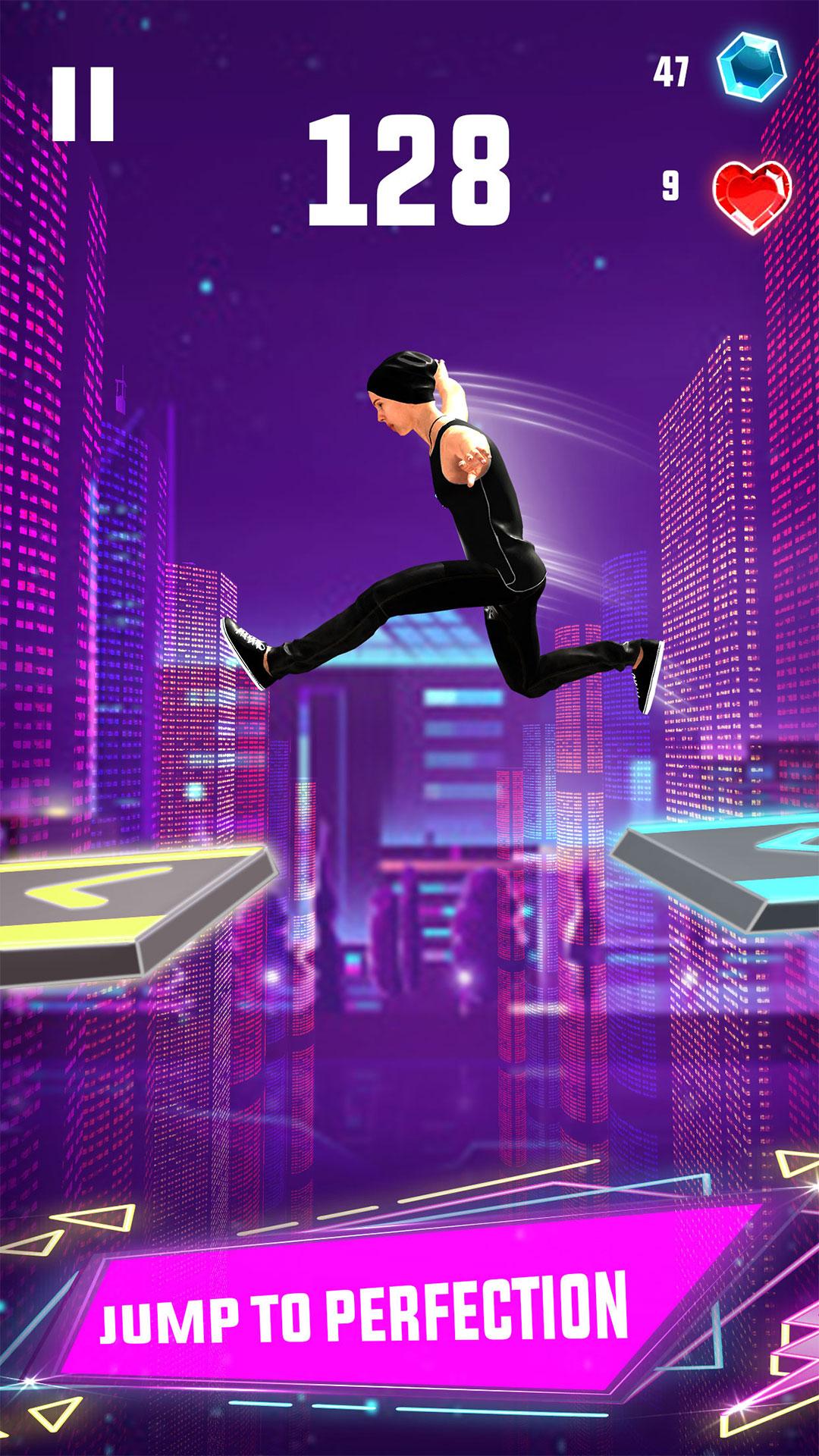 اسکرین شات 5 بازی Sky Parkour Jumper Race 3D