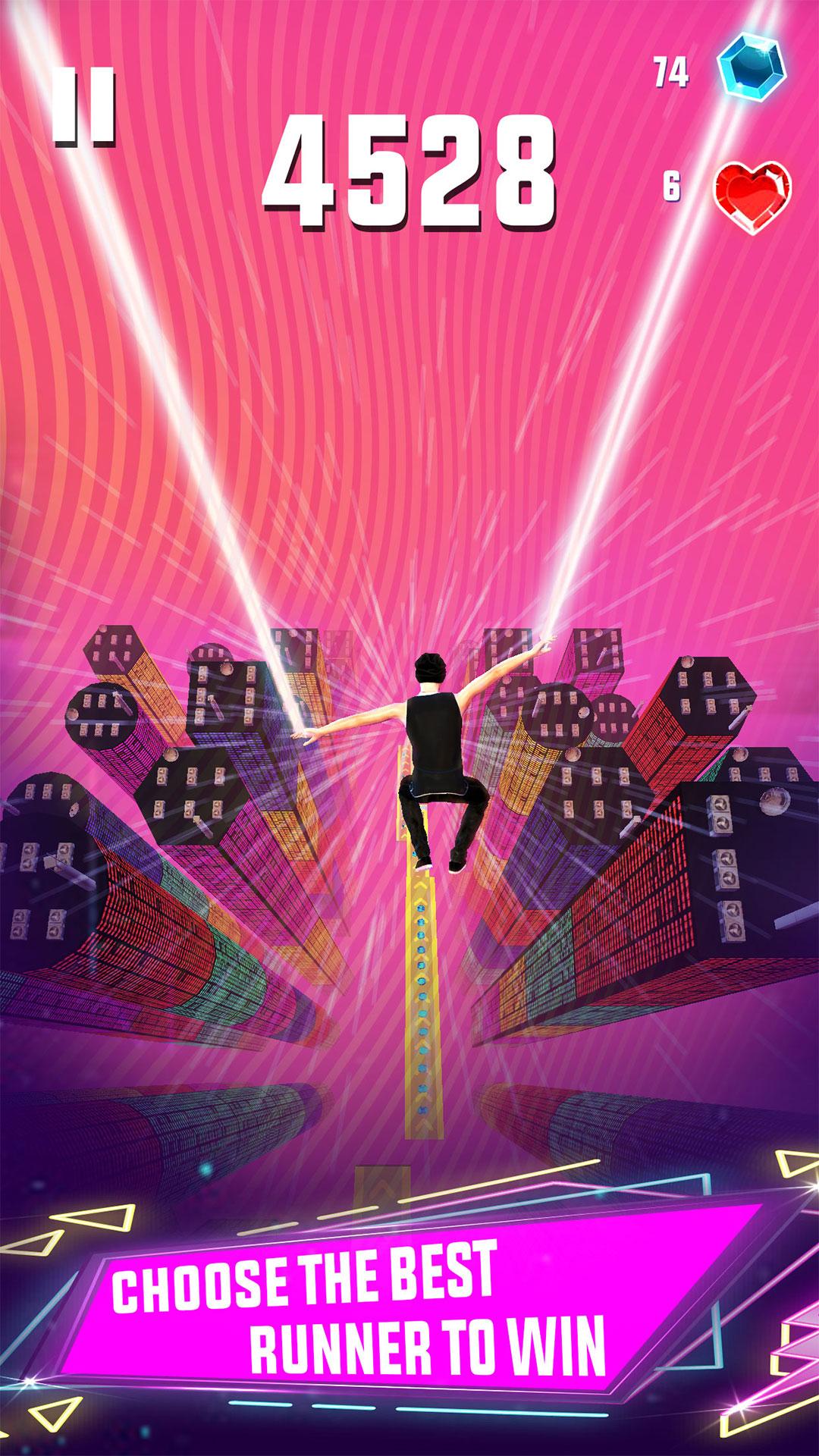 اسکرین شات 1 بازی Sky Parkour Jumper Race 3D