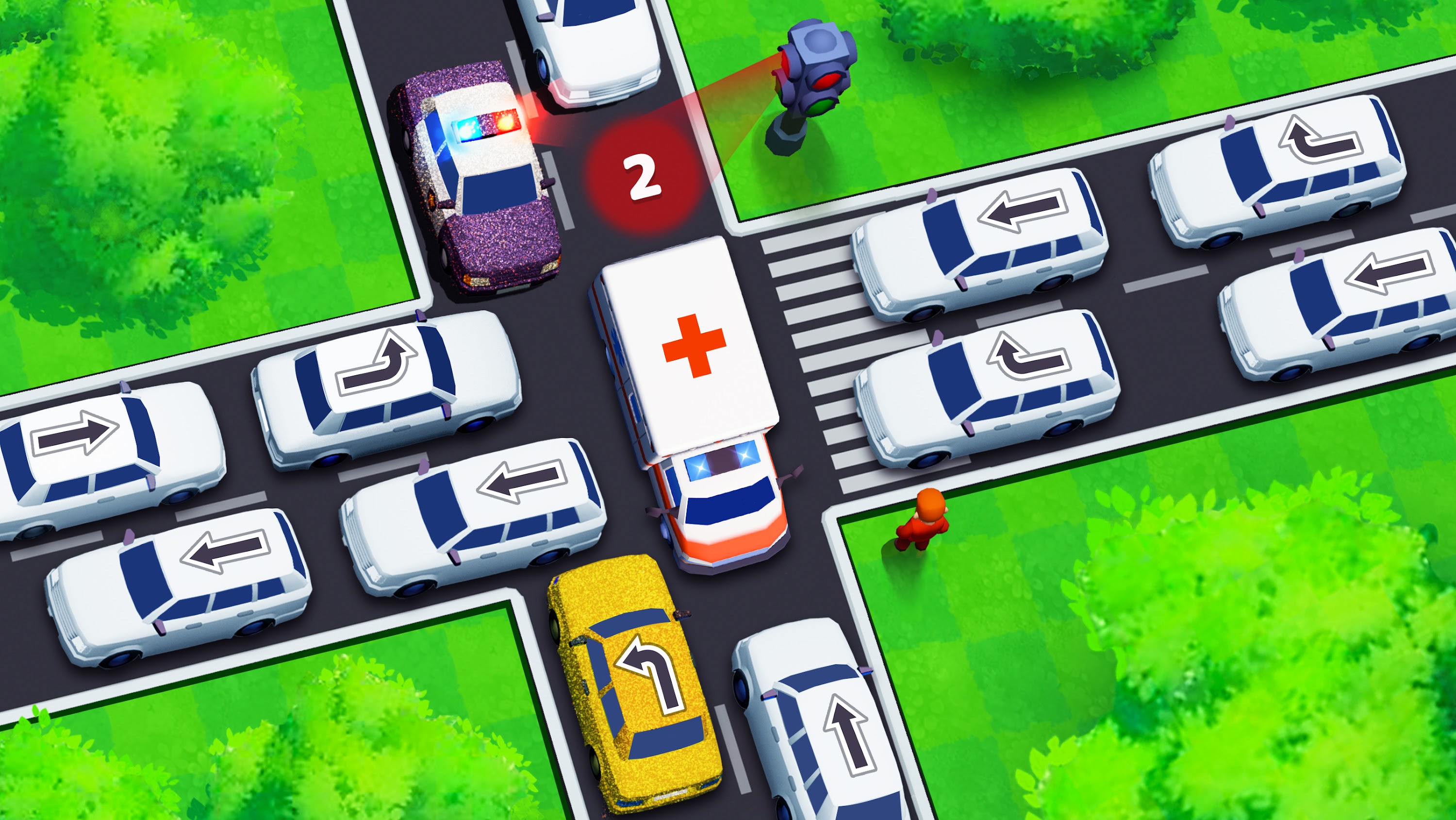 اسکرین شات 1 بازی Car Out! Traffic Parking Games