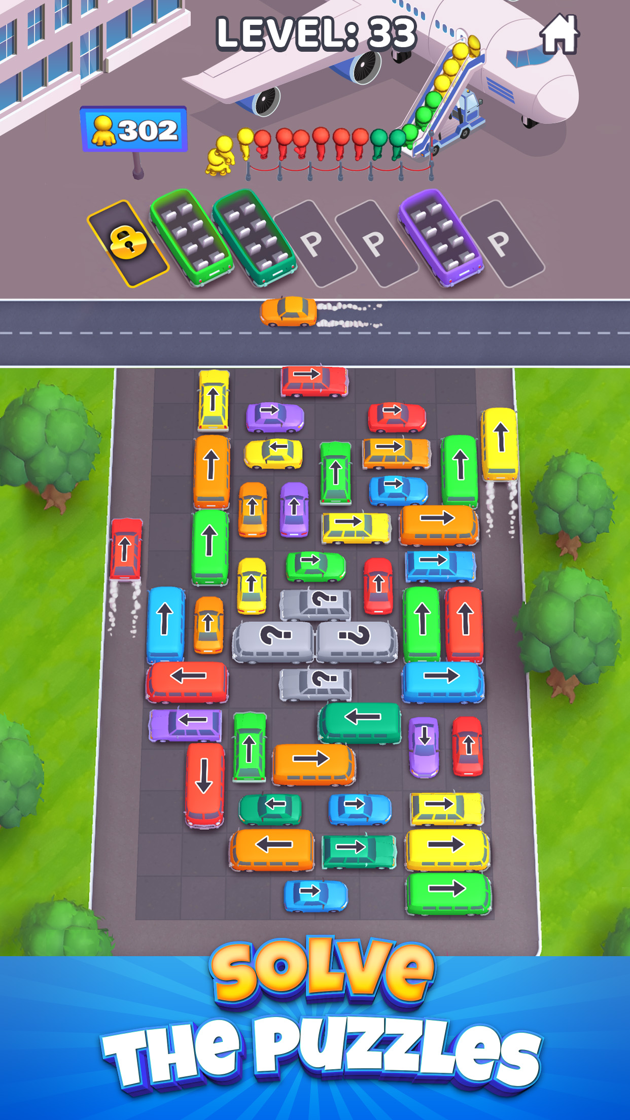 اسکرین شات 3 بازی Bus GO! Car Sorting Puzzle