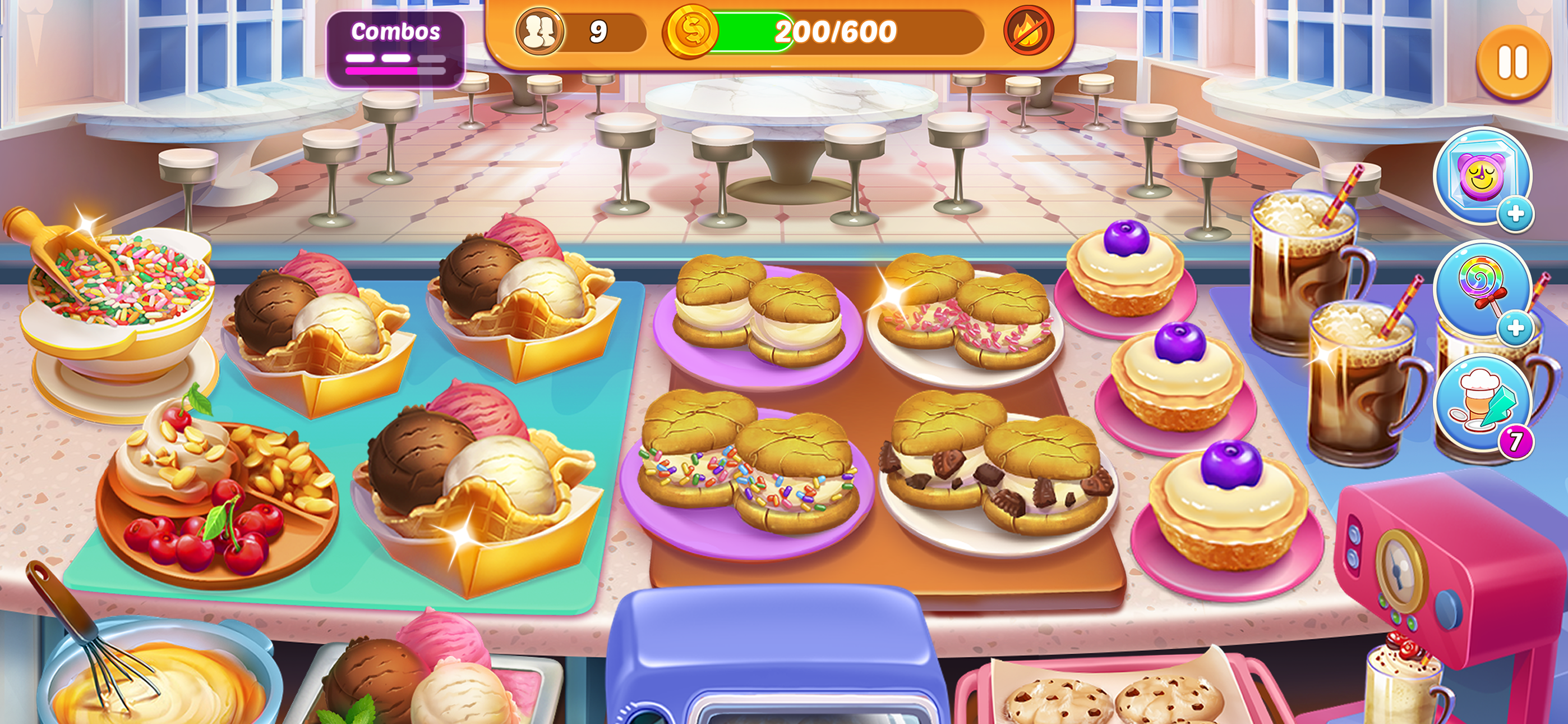 اسکرین شات 3 بازی Kitchen Craze: Restaurant Game