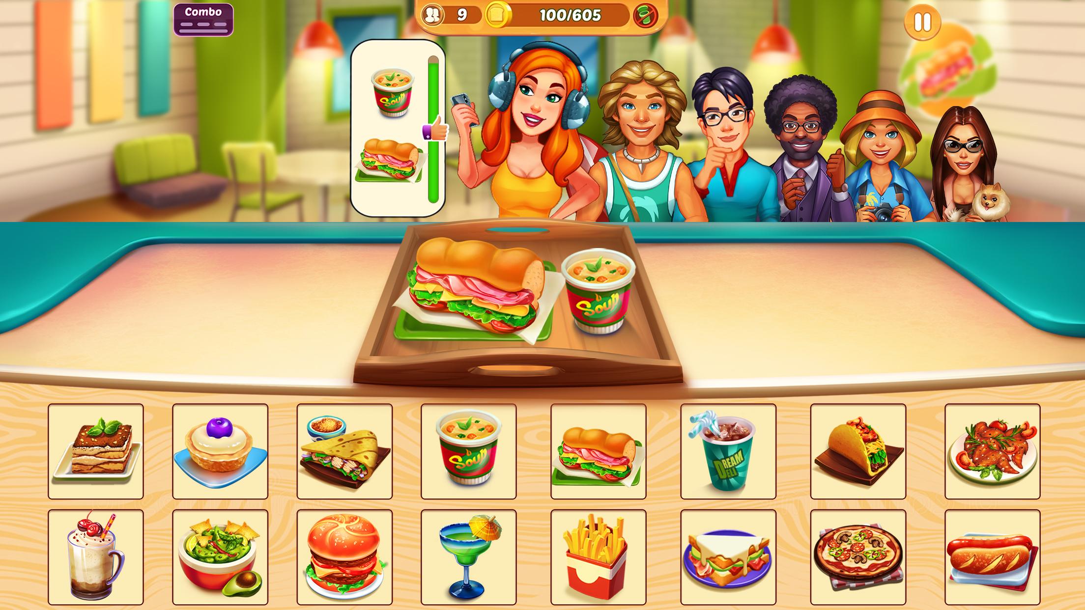 اسکرین شات 2 بازی Cook It - Restaurant Games