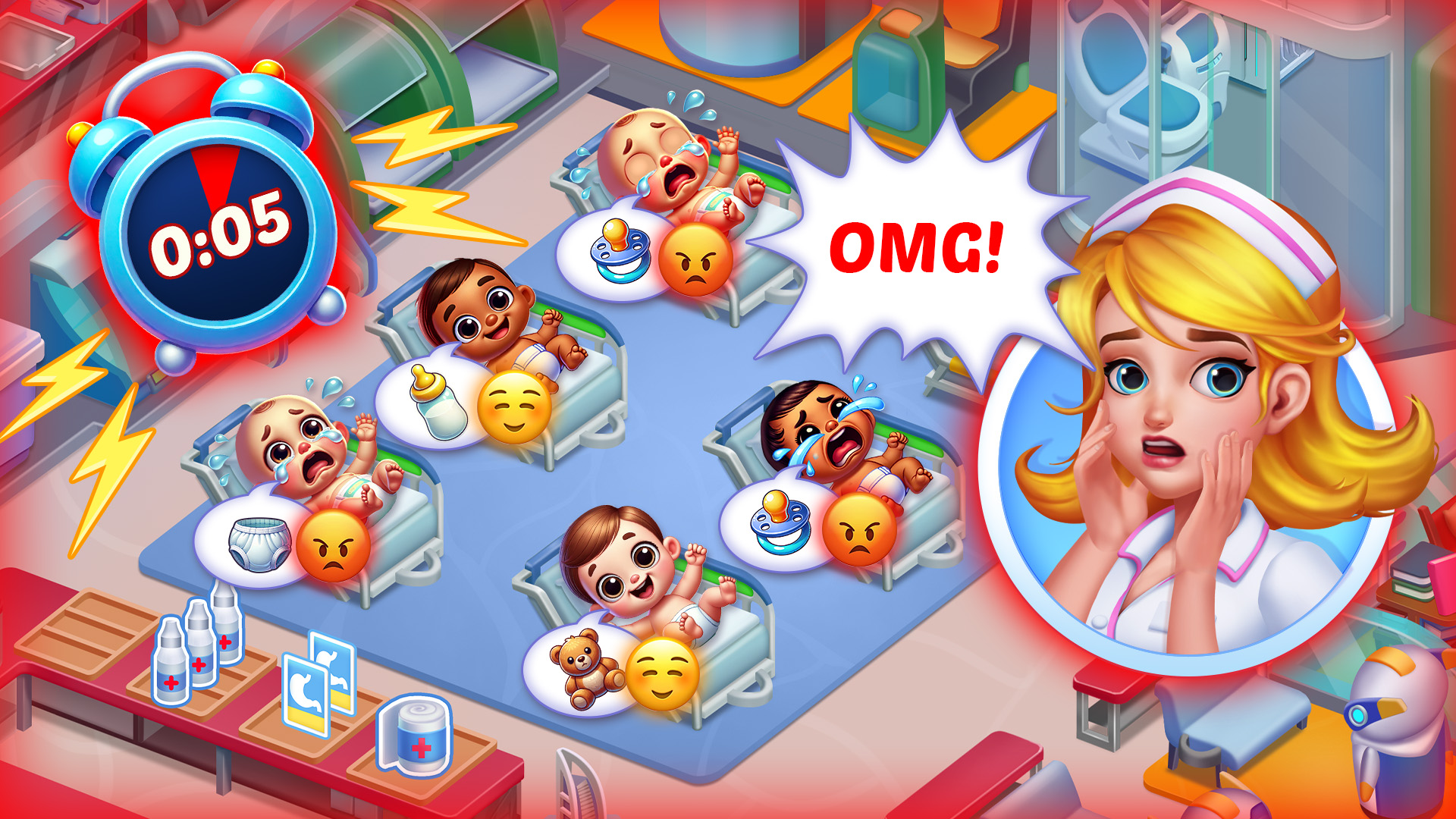 اسکرین شات 2 بازی Hospital +: Happy ASMR Clinic