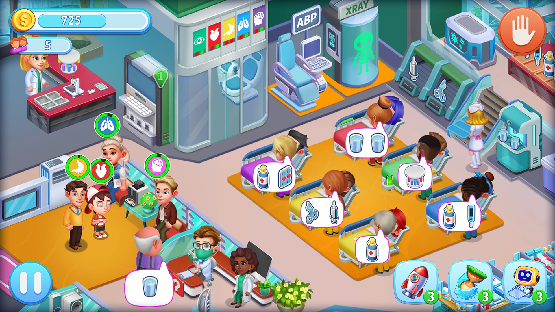 اسکرین شات 7 بازی Hospital +: Happy ASMR Clinic