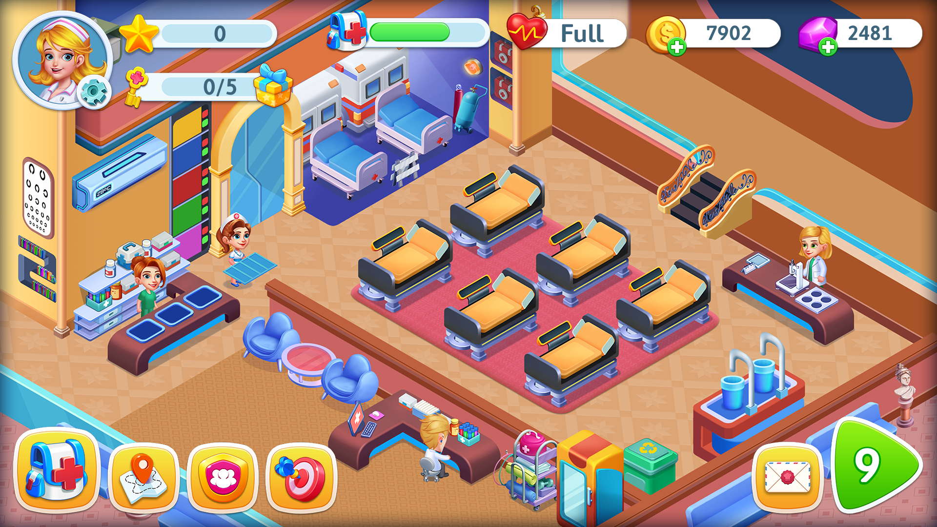 اسکرین شات 6 بازی Hospital +: Happy ASMR Clinic