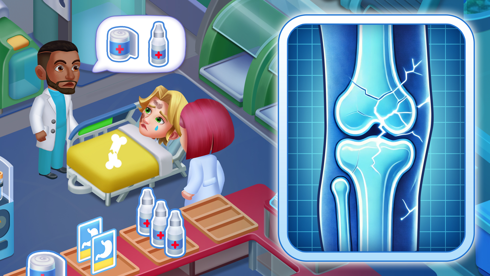 اسکرین شات 1 بازی Hospital +: Happy ASMR Clinic