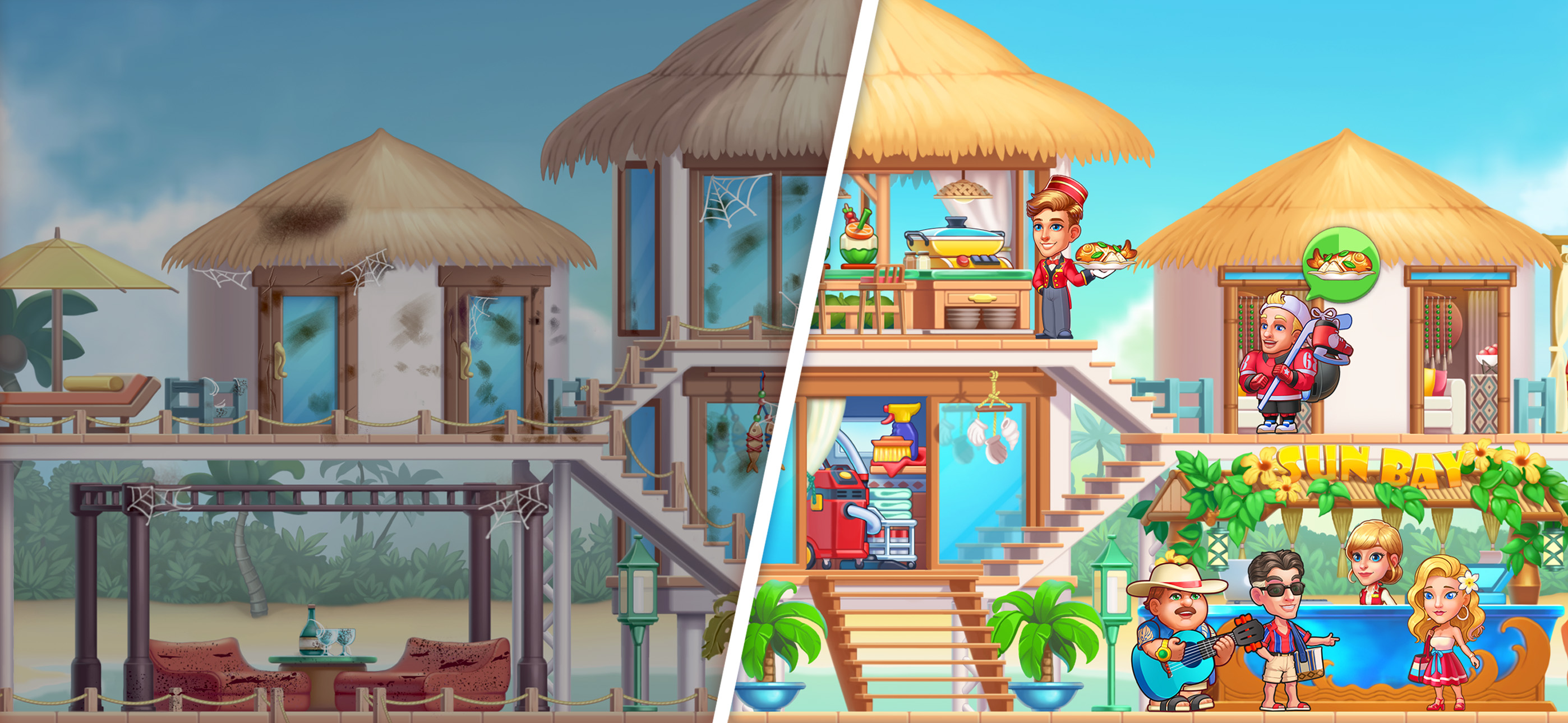 اسکرین شات 8 بازی My Hotel ™ Grand Fun Mania!