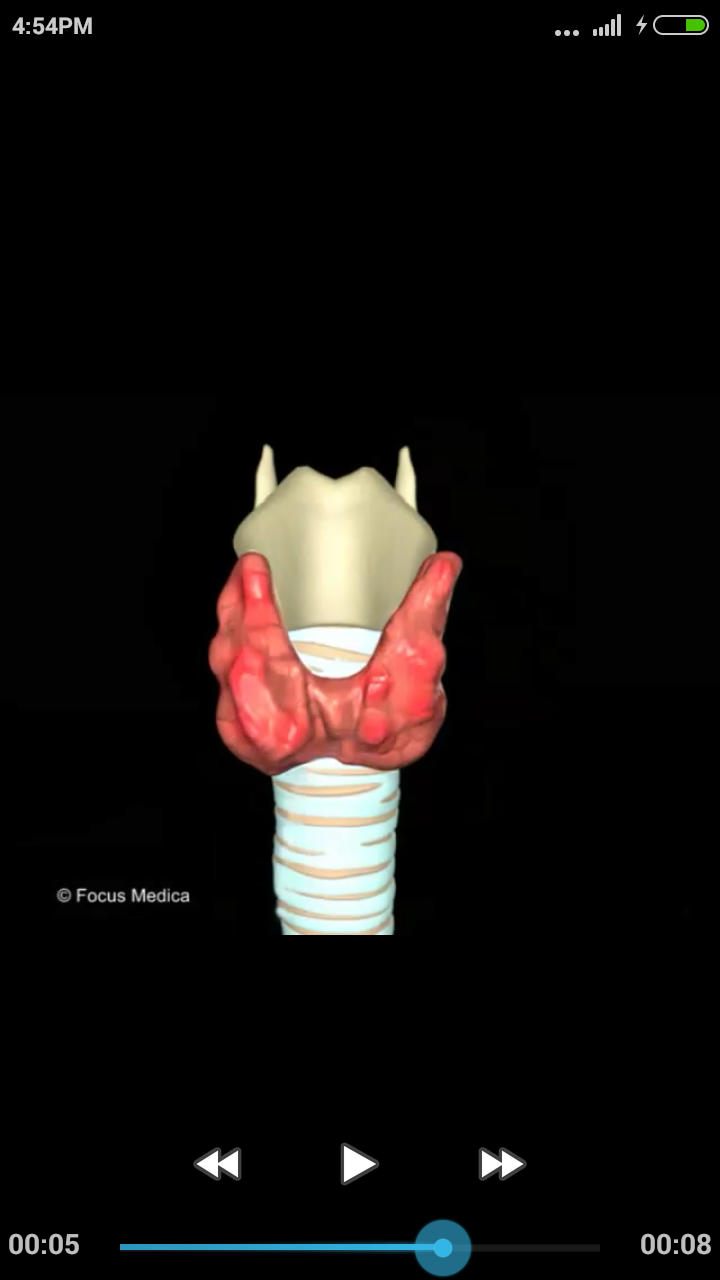 اسکرین شات 4 برنامه Animated Medical Dictionary