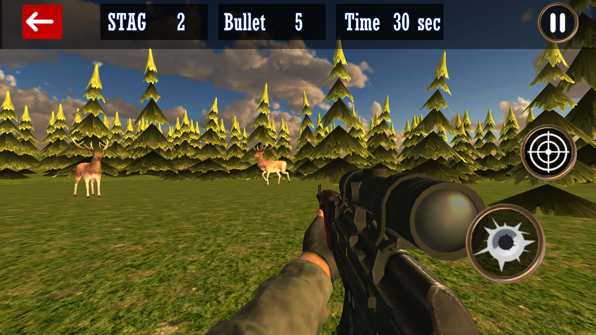 اسکرین شات 3 بازی Deer Hunting - Expert Shooting