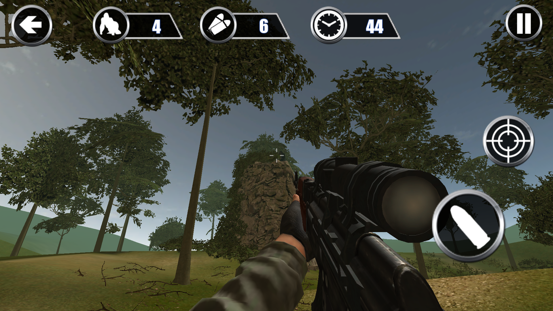 اسکرین شات 5 بازی Gorilla Hunter: Hunting games