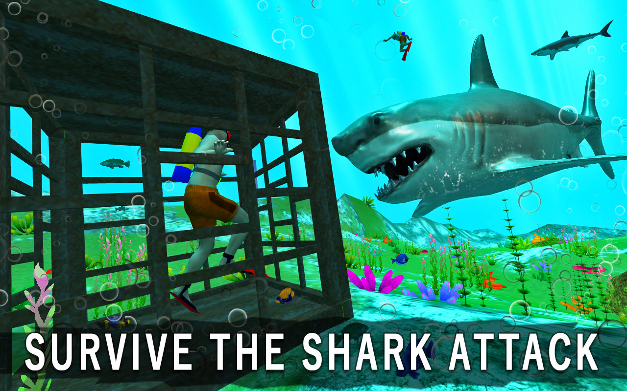 اسکرین شات 1 بازی Hunt Wild Shark Simulator