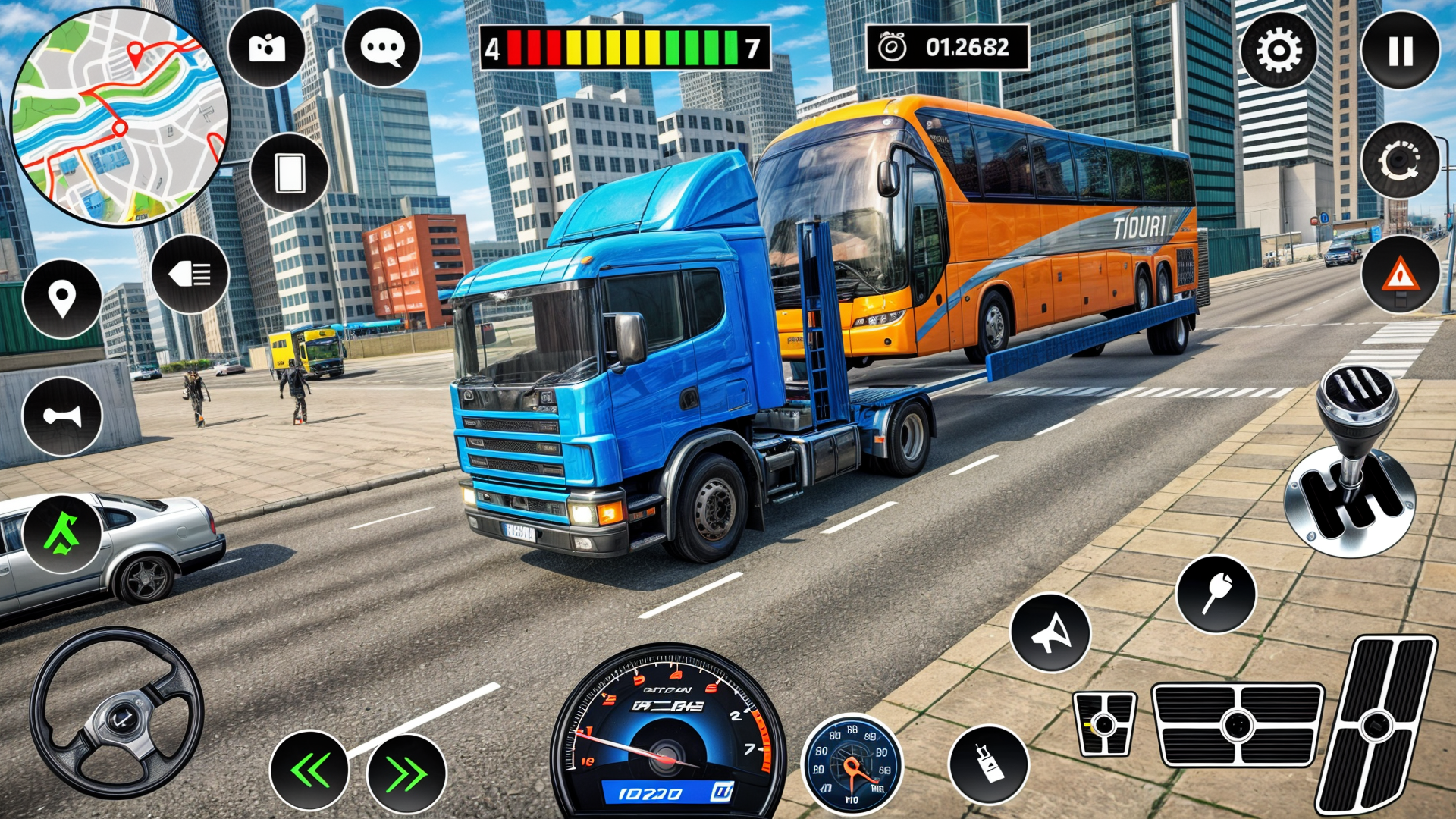 اسکرین شات 3 بازی Bus Simulator Coach Bus Games