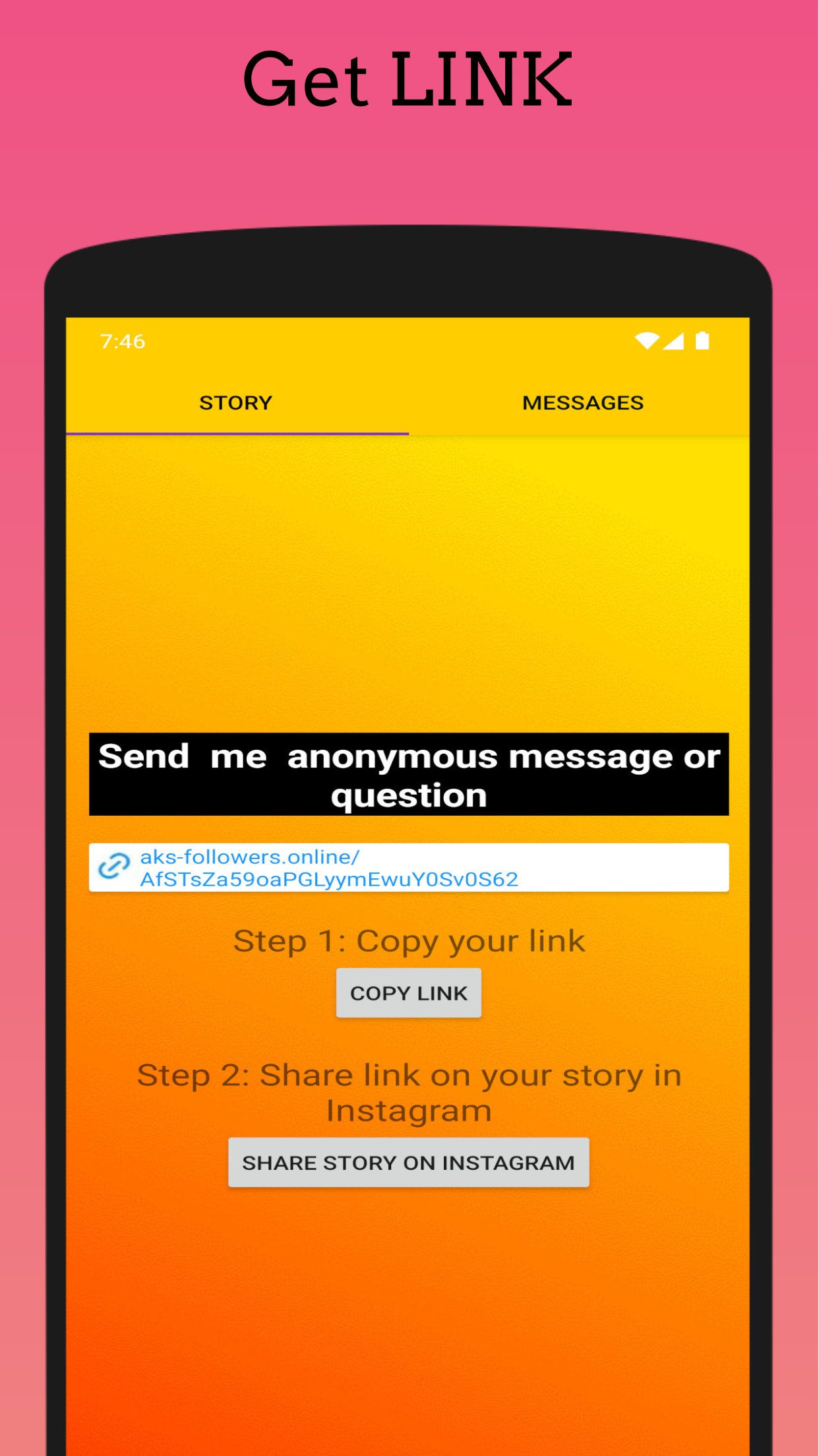 اسکرین شات 1 برنامه Ask Me Incognito: anonymous QA