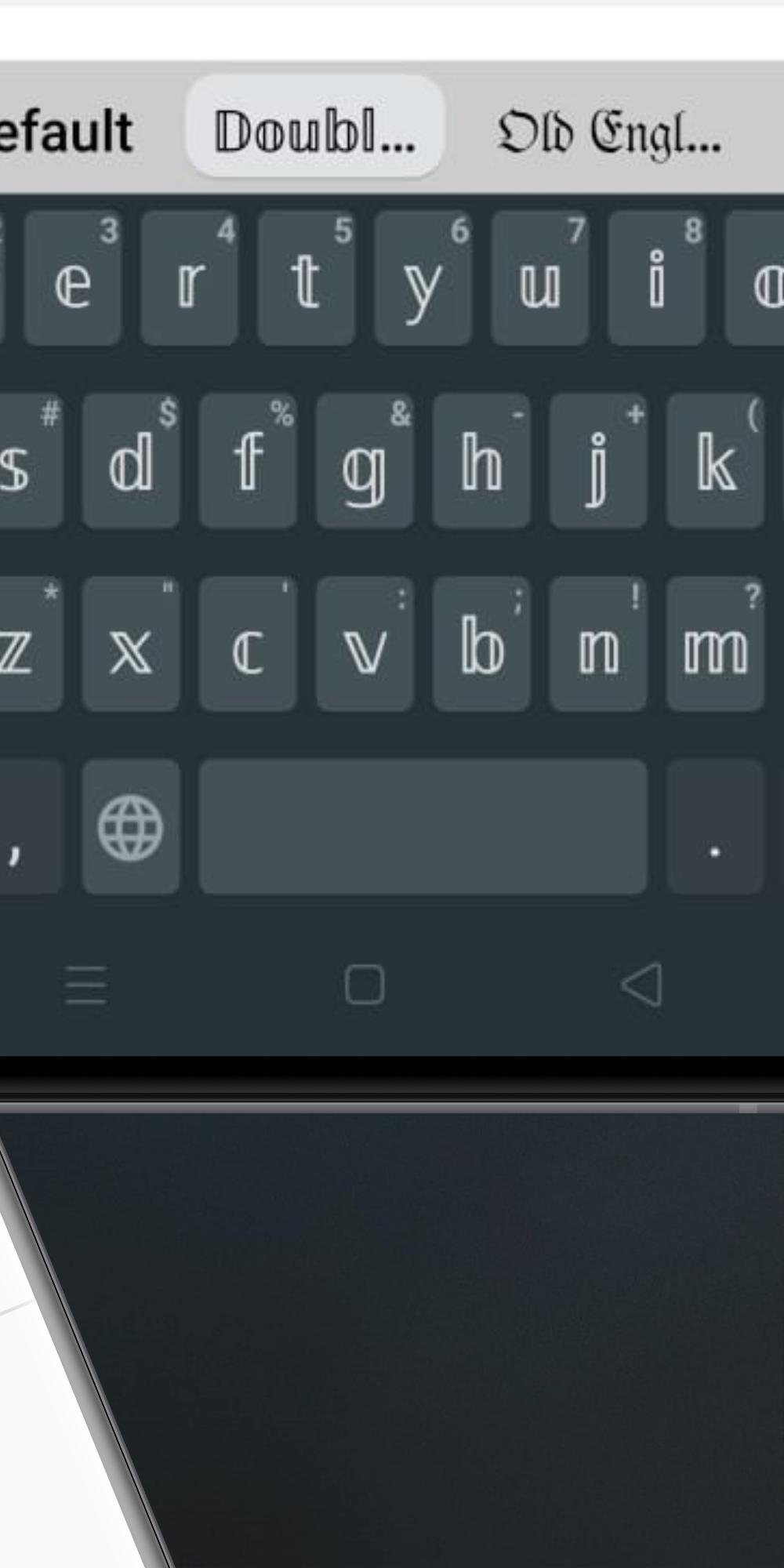 اسکرین شات 8 برنامه Fonts Keyboard - Fancy Text