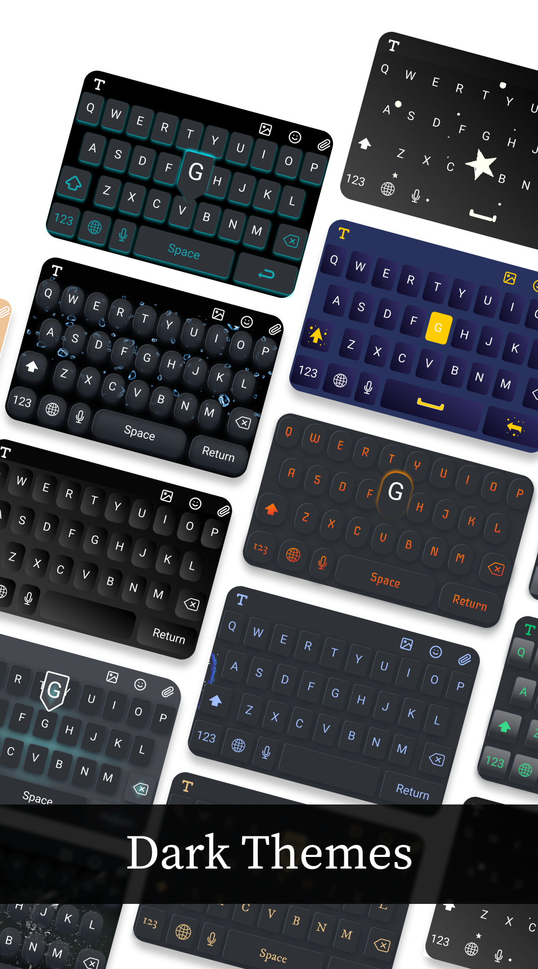 اسکرین شات 4 برنامه Font Keyboard: Text Fonts+
