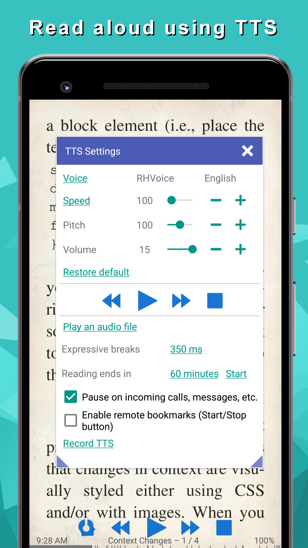 اسکرین شات 6 برنامه Librera: all for book reading
