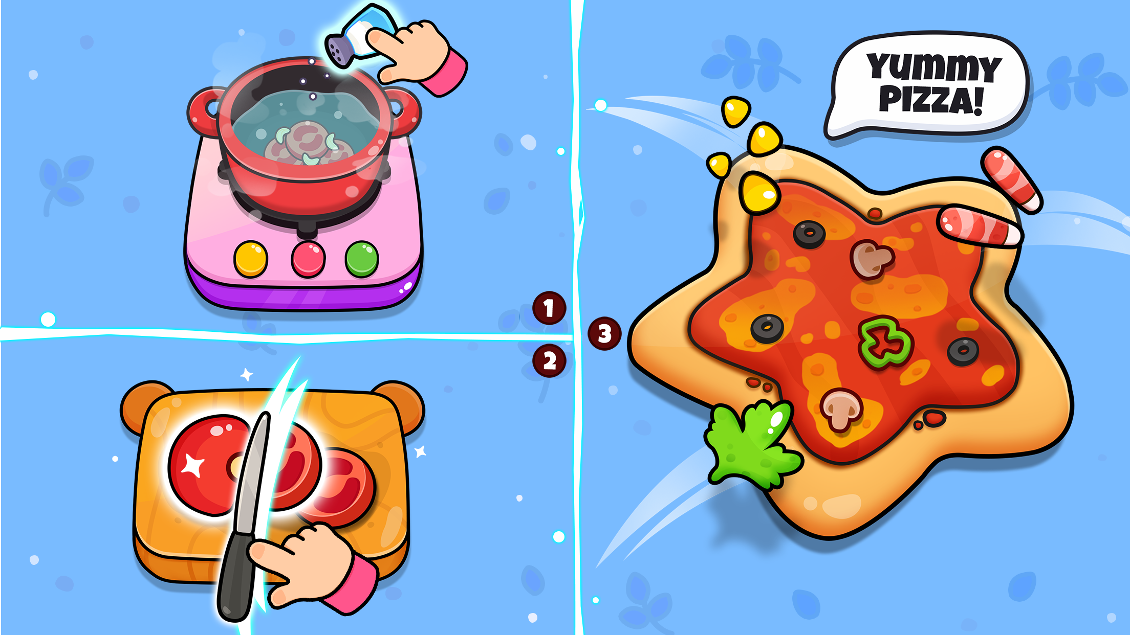 اسکرین شات 3 بازی Food Maker Cooking Games