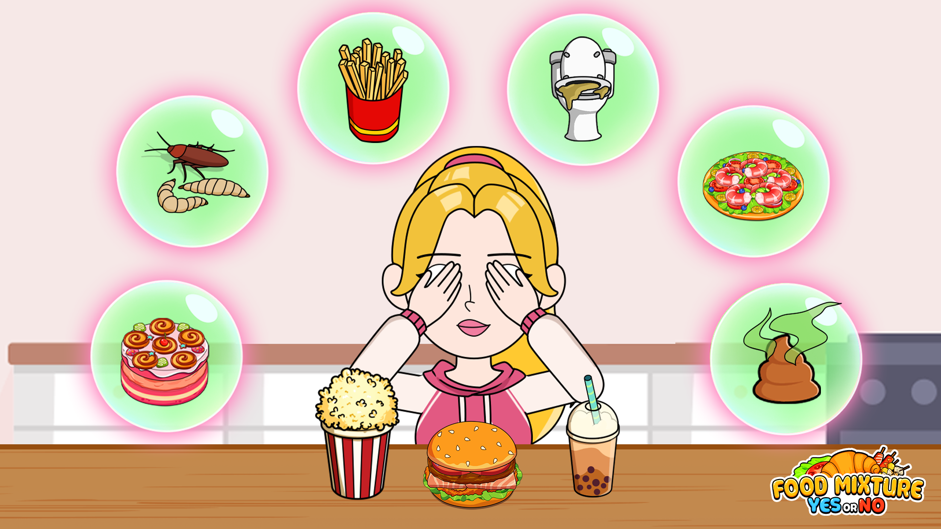 اسکرین شات 2 بازی Food Mixture: Yes Or No