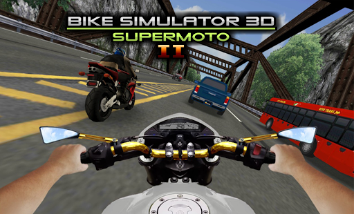 اسکرین شات 4 بازی Bike Simulator 2 Moto Race Game