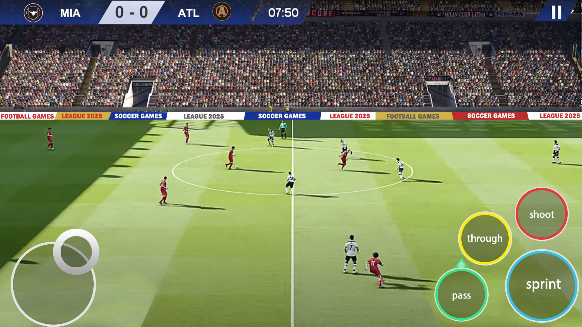 اسکرین شات 1 بازی Football Games League Offline