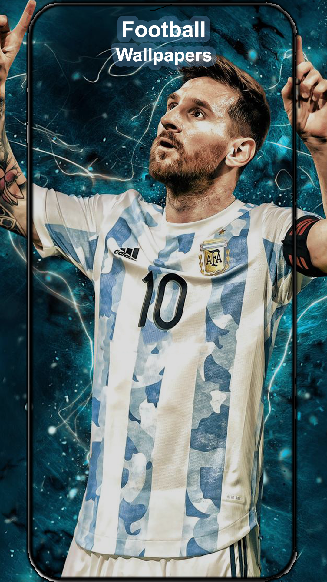 اسکرین شات 1 برنامه Football Wallpaper HD 4K
