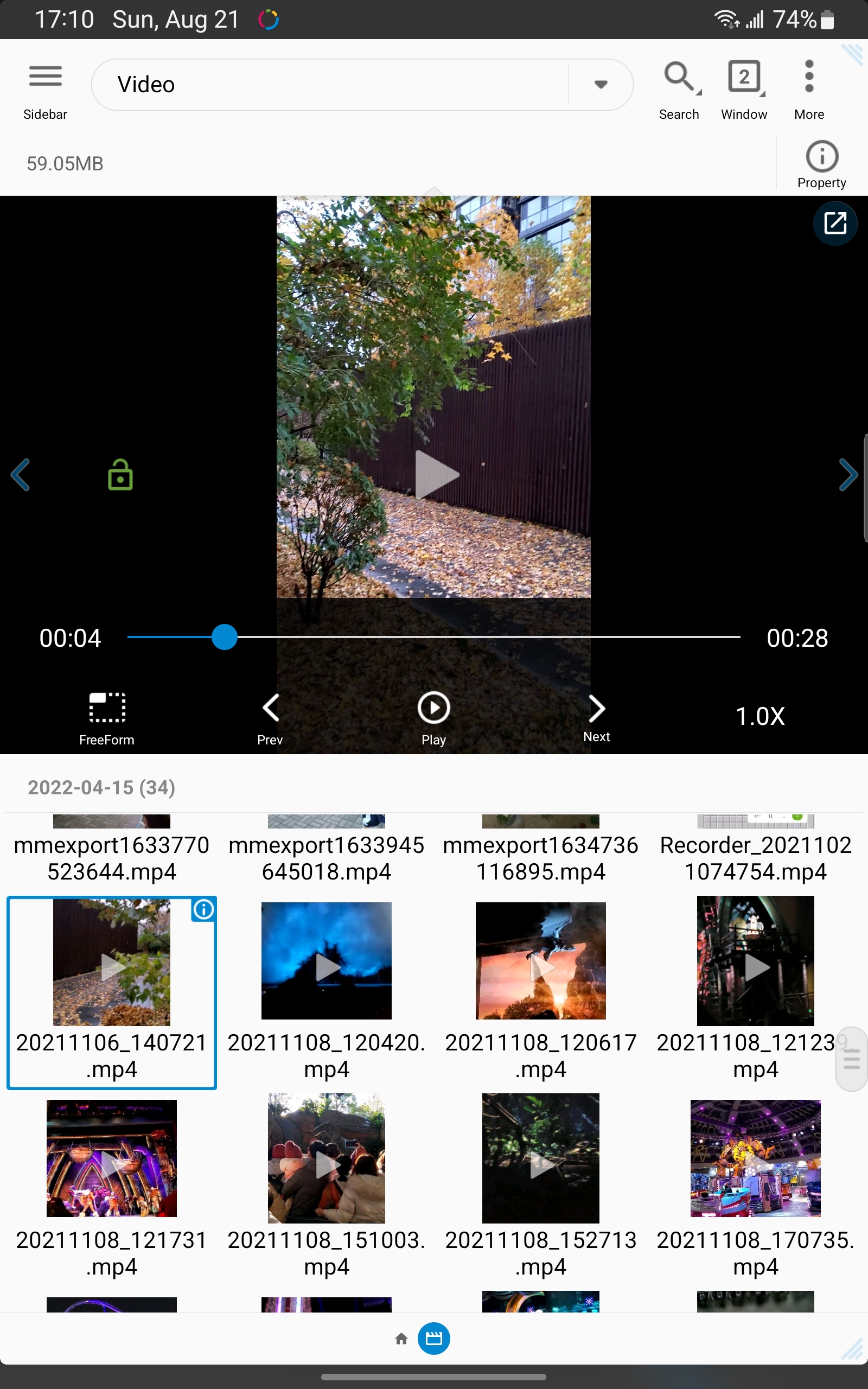 اسکرین شات 4 برنامه FV File Explorer