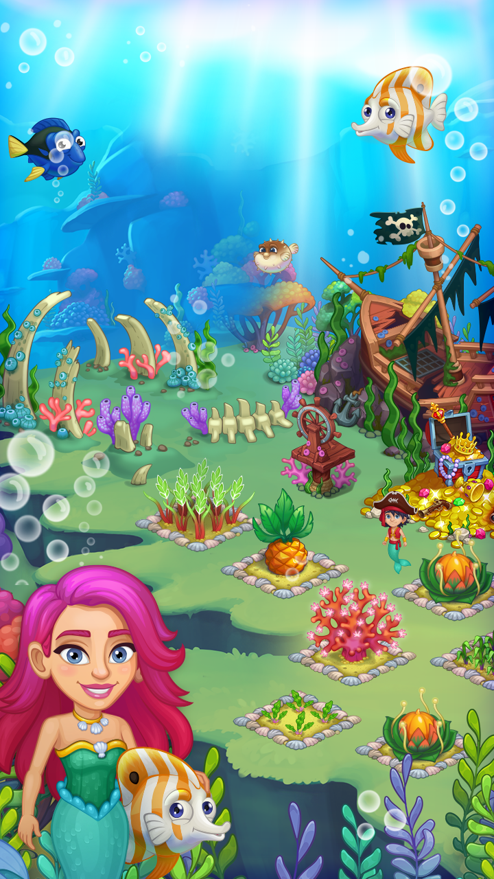 اسکرین شات 1 بازی Aquarium Farm - water journey