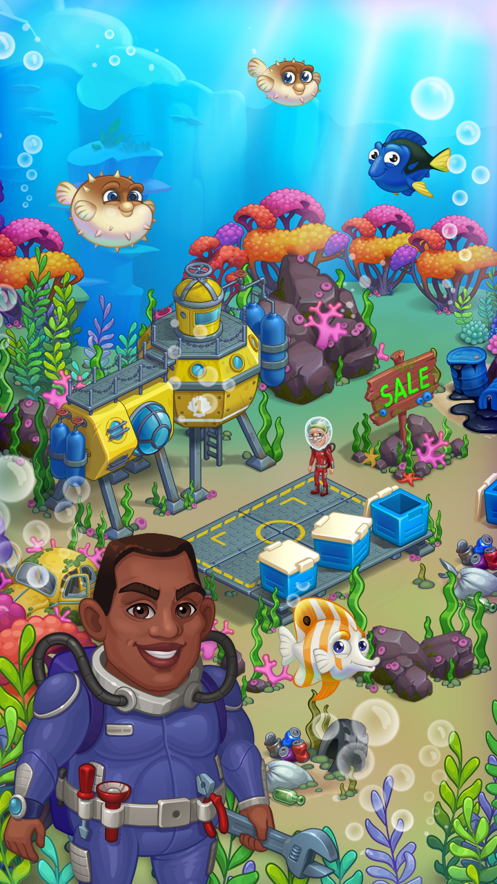 اسکرین شات 4 بازی Aquarium Farm - water journey